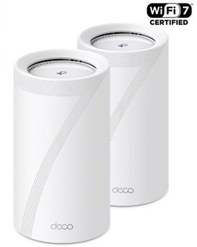 TP-Link WiFi7 AIメッシュ トライバンドメッシュ WiFiルーター（Deco BE85）