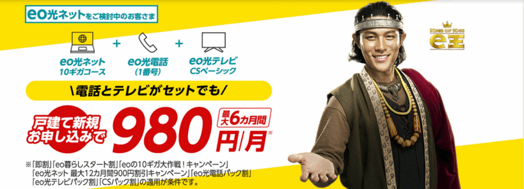 京都府で10ギガを選ぶなら「eo光」