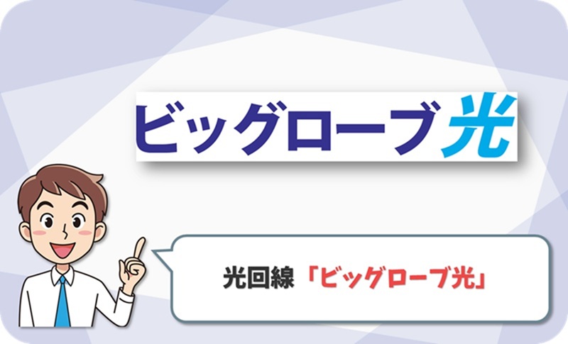 ビッグローブ光の回線情報